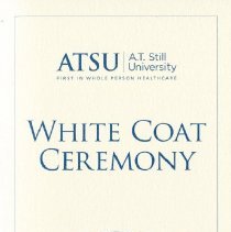 KCOM Class of 2025 White Coat Ceremony Program