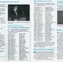 AOCA Newsletter, Vol. 14, No. 1