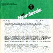 AOA Newsbriefs, Vol. 5, No. 14