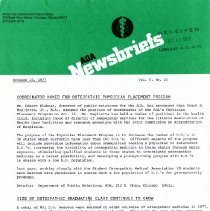 AOA Newsbriefs, Vol. 5, No. 20