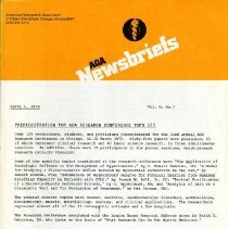 AOA Newsbriefs, Vol. 6, No. 7