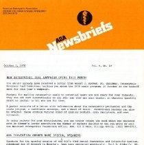 AOA Newsbriefs, Vol. 6, No. 19