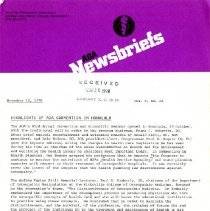 AOA Newsbriefs, Vol. 6, No. 22