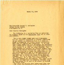 John Denslow Correspondence