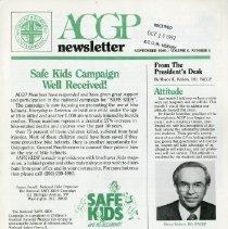 ACGP Newsletter, Vol. 6, No. 6