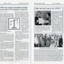 ACOS News, Vol. 25, No. 4-5