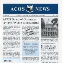 ACOS News, Vol. 26, No. 8