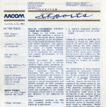 AACOM Reports, Vol. 2, No. 4