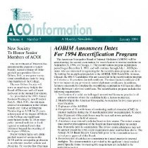 ACOInformation, Vol. 4, No. 7