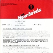 AOA Newsbriefs, Vol. 6, No. 23