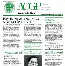 ACGP Newsletter, Vol. 4, No. 2