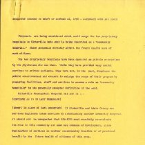 Suggested Changes to Draft of January 16, 1970 - Alternate Opening and Clos