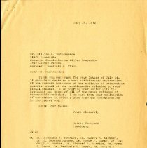 Morris Thompson and William MacNaughton Correspondence