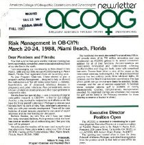 ACOOG Newsletter, Vol. 2, No. 1
