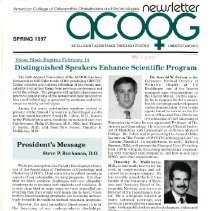 ACOOG Newsletter, Vol. 11, No. 1