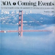 AOA Coming Events, Vol. 1, No. 8