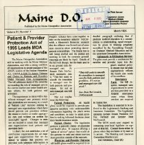 Maine D.O., Vol. 21, No. 1