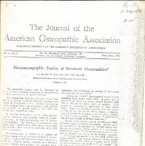 Electromyographic Studies of Structural Abnormalities