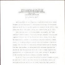 Certain Historical Factors Involved in the Growth and Future of the KCOM