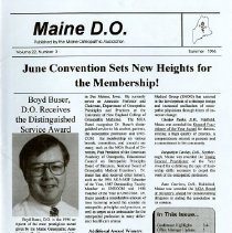 Maine D.O., Vol. 22, No. 3