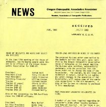 Oregon Osteopathic Association Newsletter