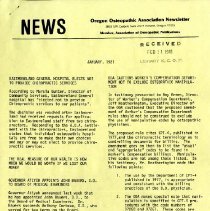 Oregon Osteopathic Association Newsletter