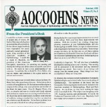 AOCOOHNS News, Vol. 27, No. 3