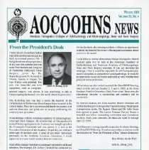 AOCOOHNS News, Vol. 27, No. 4