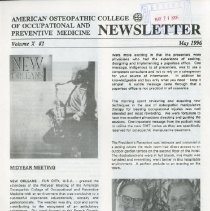 AOCOPM Newsletter, Vol. X, No. 2