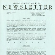 NEMO Health Council, Inc. Newsletter, Vol. 2, No. 6