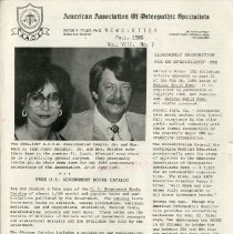 AAOS Newsletter, Vol. VIII, No. 2