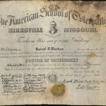 Russel Warters Diploma