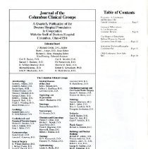 Journal of the Columbus Clinical Groups