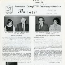 ACN Bulletin, Vol. XXXI, Issue 1