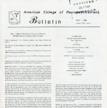 ACN Bulletin, Vol. XXXII, Issue 3