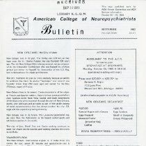 ACN Bulletin, Vol. XXXIII, Issue 3