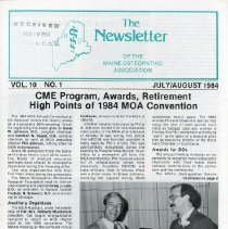 The Newsletter of the MOA, Vol. 10, No. 1
