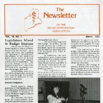 The Newsletter of the MOA, Vol. 18, No. 1