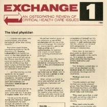 Exchange, Issue 1