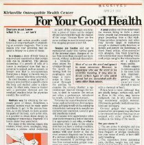 For Your Good Health