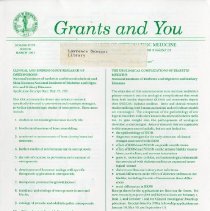 Grants and You