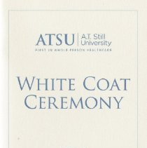 SOMA White Coat Ceremony Program