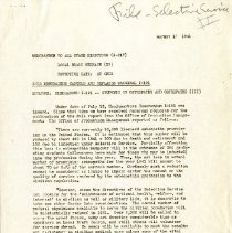 Memorandum to State Directors from Lewis Hershey