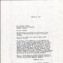 Letter to Lester Whetten from John Denslow