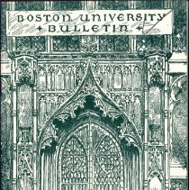 Boston University Bulletin Volume 31, Number 30