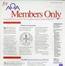 For AOA Members Only, Vol. 2, No. 1