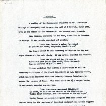 College Management Committee Meeting Minutes