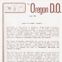 The Oregon D.O.