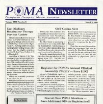 POMA Newsletter, Vol. XXII, No. 5