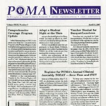 POMA Newsletter, Vol. XXII, No. 19